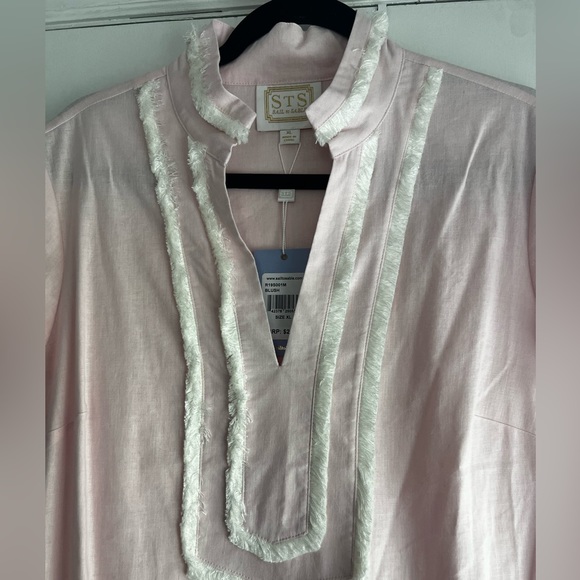 NWT SAIL TO SABLE BLUSH Tunic LONG Dress SZ XL - Picture 2 of 6